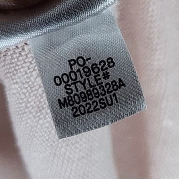 Vince Linen Short Sleeve Polo in Rosewater - Picture 10 of 11